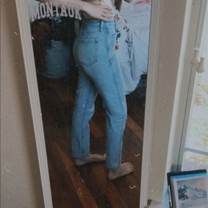 Hollister mom jeans !new!